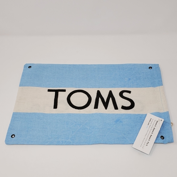 TOMS SILVER SEQUINS SLIP ON FLATS  SHOES WOMENS 7.5 BLING SPARKLE WEDDING - Picture 13 of 16